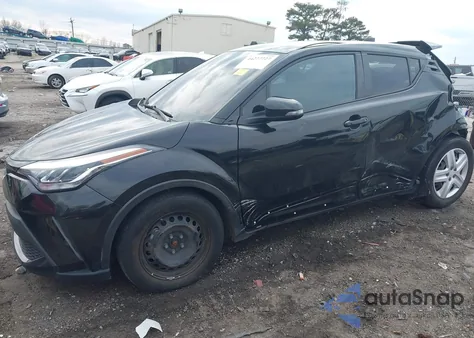 2021 Toyota C-Hr Le from USA, damaged, VIN NMTKHMBXXMR135569